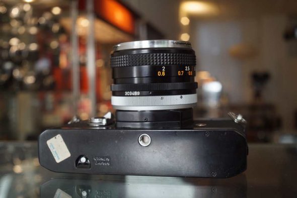 Canon FTb Black + Canon lens FD 50mm f/1.8 chrome nose kit