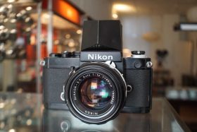 Nikon F2 black + DA-1 action finder + Nikkor 50mm F/1.4 lens