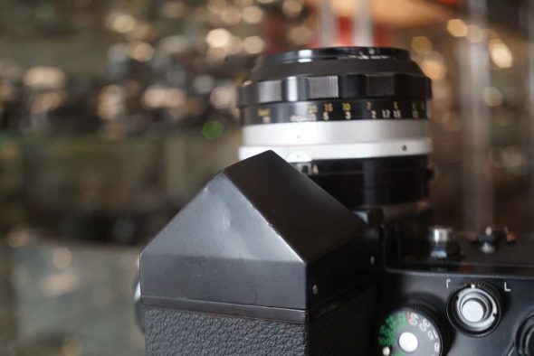 Nikon F2 black + DA-1 action finder + Nikkor 50mm F/1.4 lens