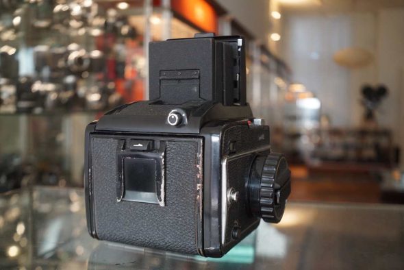 Mamiya M645 + Sekor C 80mm f/2.8 + WLF kit