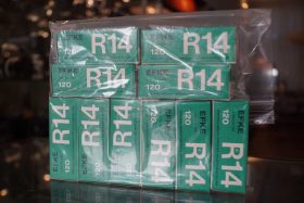 10 rolls of EFKE R14, 120 film, Long expired 1973, scarce film