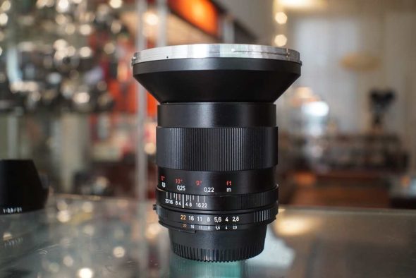 Carl Zeiss Distagon 21mm f/2.8 T* ZF.2 for Nikon F AIS mount