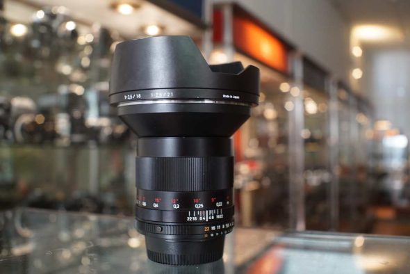 Carl Zeiss Distagon 21mm f/2.8 T* ZF.2 for Nikon F AIS mount