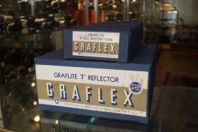 Graflex Graflite 3-Cell battery case 7inch reflector, BOXED, Nos