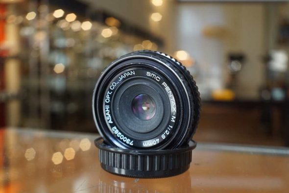 SMC Pentax-M 40mm f/2.8 Pancake lens PK mount