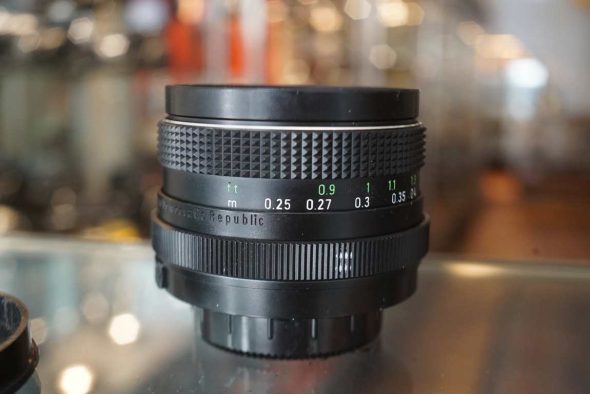 Pentacon Auto 29mm f/2.8 lens, M42 mount