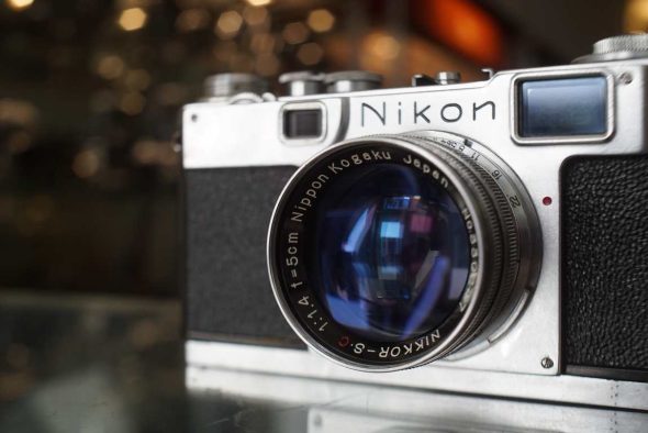 Nikon S2 + Nikkor-SC 50mm f/1.4 chrome kit