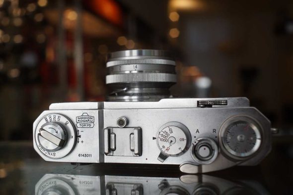 Nikon S2 + Nikkor-SC 50mm f/1.4 chrome kit
