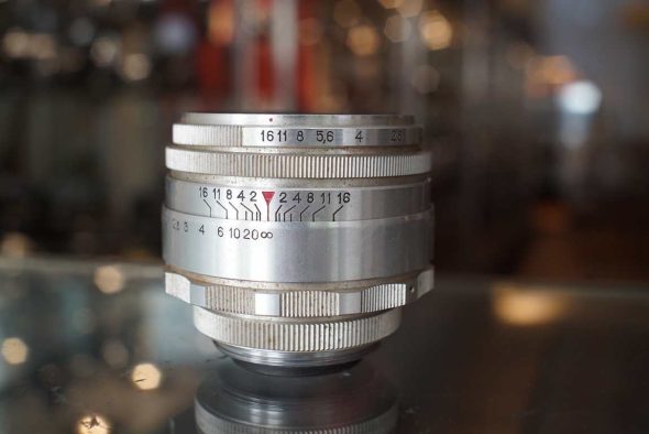 Helios-44 58mm f/2, Chrome version ZM39 mount