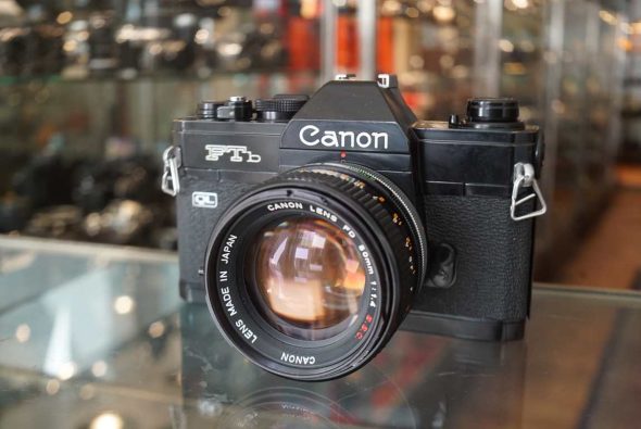 Canon FTbN black + Canon FD 50mm f/1.4 SSC kit
