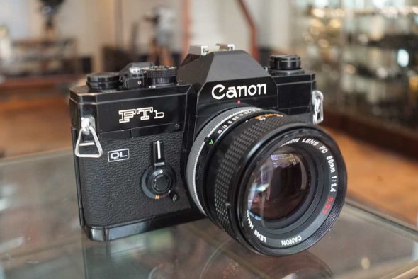 Canon FTbN black + Canon FD 50mm f/1.4 SSC kit