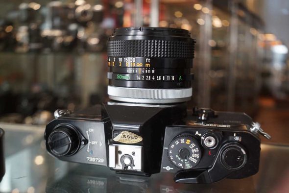 Canon FTbN black + Canon FD 50mm f/1.4 SSC kit