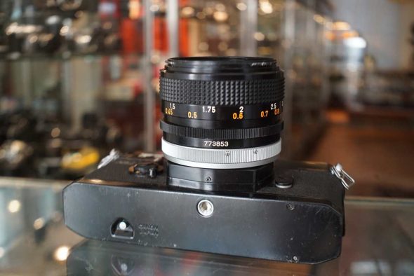 Canon FTbN black + Canon FD 50mm f/1.4 SSC kit