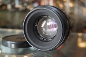 KMZ Helios-44-2 58mm f/2 black M42 mount lens