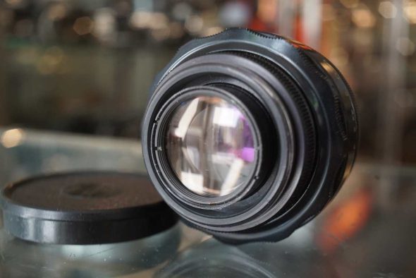 KMZ Helios-44-2 58mm f/2 black M42 mount lens