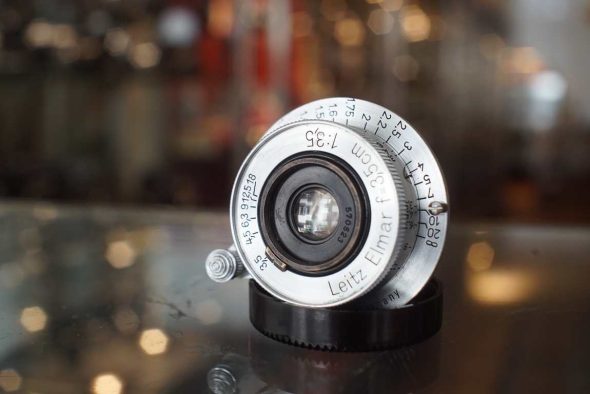 Leica Leitz Elmar 35mm F/3.5 LTM lens, wartime