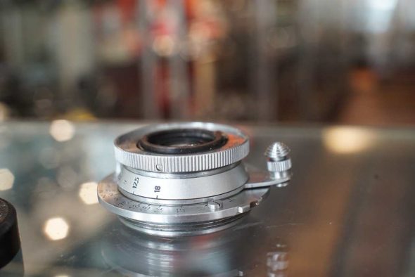 Leica Leitz Elmar 35mm F/3.5 LTM lens, wartime