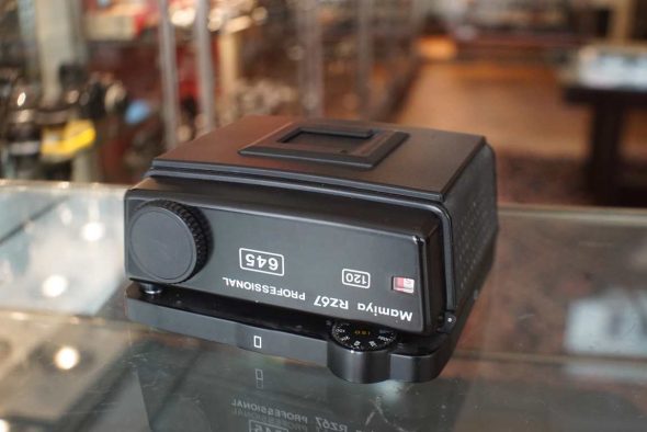 Mamiya RZ67 120 film back for 645 images, OUTLET