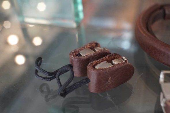 High quality Brown leather camera strap by Deadcameras