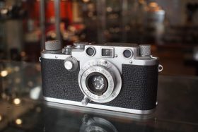 Leica IIIF rangefinder + 5cm F/3.5 Elmar lens, collectible