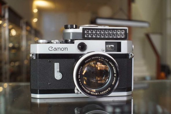 Canon P rangefinder + 50mm F/1.4 lens