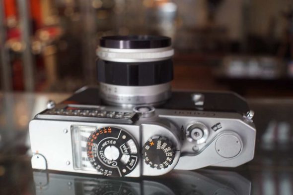 Canon P rangefinder + 50mm F/1.4 lens