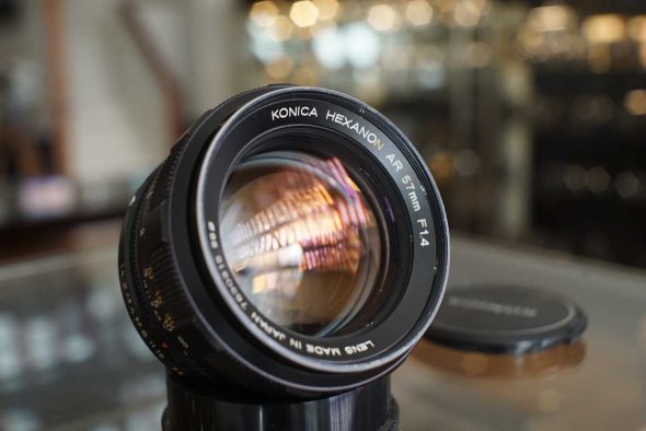 Konica Hexanon AR 57mm f/1.4