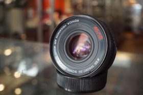 Konica Hexanon AR 40mm f/1.8 pancake lens