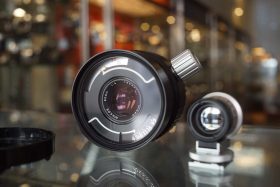 Nikon Nikkor 80mm F/4 lens for Nikonos + Optical viewfinder