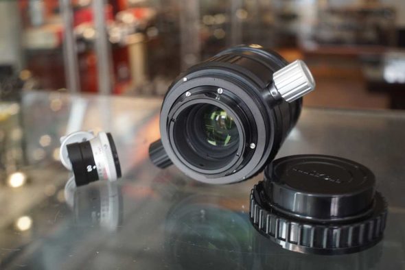 Nikon Nikkor 80mm F/4 lens for Nikonos + Optical viewfinder