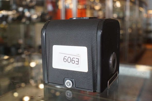 Hasselblad 70mm bulk film back, black, rare 6×4.5 version