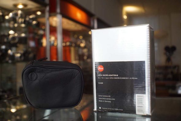 Leica 14409 Macro-Adapter-M for 90mm F/4, boxed