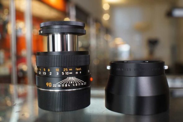Leica 11633 Macro-Elmar-M 90mm F/4 lens, 6-bit, boxed