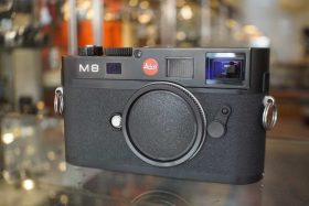 Leica 10701 M8 digital rangefinder body black, boxed