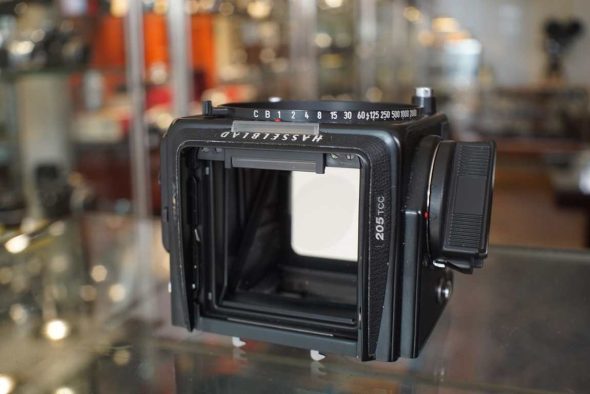 Hasselblad 205TCC body (incl. rapid crank) for parts/repair/restore