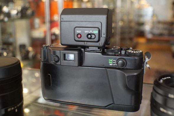 Contax G2, Black Millenium outfit w/ 28/45/90 + TLA200