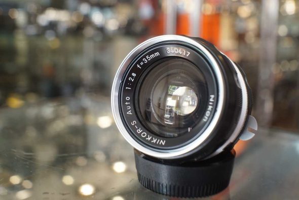 Nikon Nikkor-S 35mm f/2.8 chrome nose, Non-AI