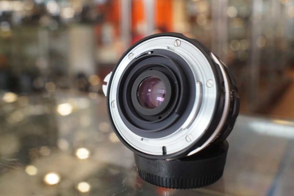 Nikon Nikkor-S 35mm f/2.8 chrome nose, Non-AI