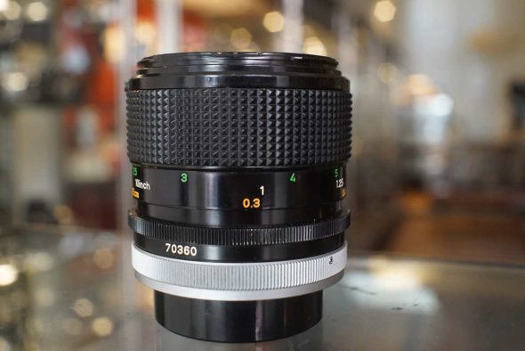 Canon FD 50mm f/3.5 SSC Macro lens