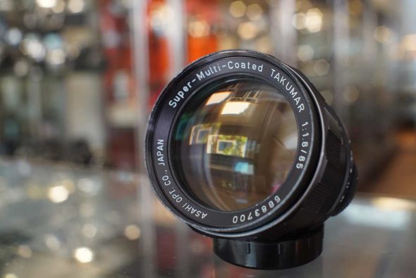 Pentax SMC Takumar 85mm F/1.8 lens M42