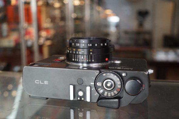 Minolta CLE rangefinder + M-Rokkor 40mm F/2 lens, serviced kit