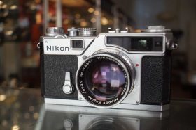 Nikon SP rangefinder + Nikkor-S 50mm F/1.4 lens