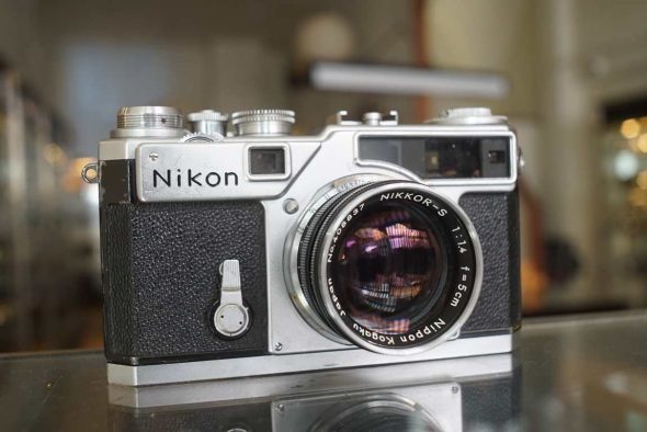 Nikon SP rangefinder + Nikkor-S 50mm F/1.4 lens
