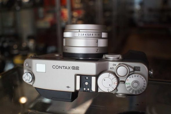 Contax G2 + 45mm F/2 Planar T* kit, boxed