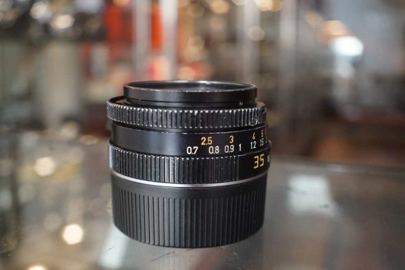 Leica Leitz Summicron-M 35mm F/2 V4 KOB + 12524 lenshood