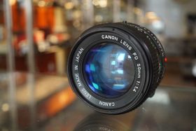 Canon nFD 1.4 / 50mm, OUTLET