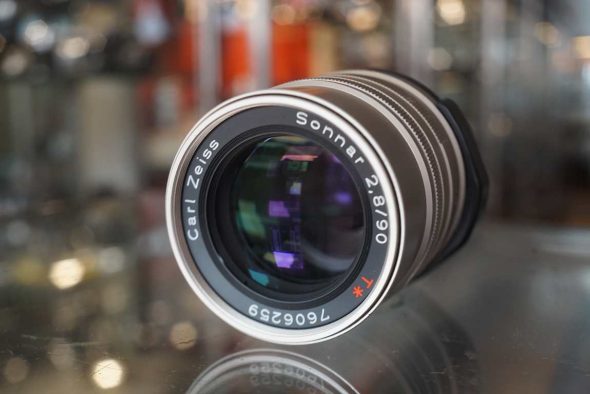 Contax Zeiss Sonnar 90mm F/2.8 lens for G1/G2