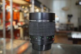 Minolta RF Rokkor 250mm F/5.6 mirror lens