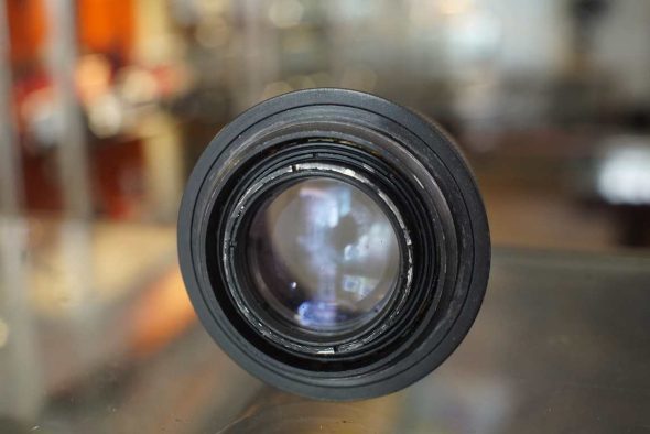 Carl Zeiss Jena Biotar 1:2 / 5.8cm, slim black version, ugly/worn