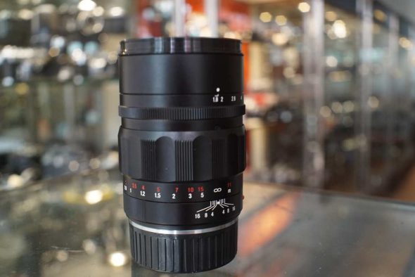 Voigtlander Heliar Classic 75mm F/1.8 lens black for Leica M